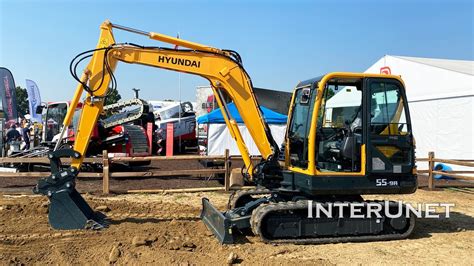 hyundai compact excavator r55 9a reviews|hyundai r55 9a specs.